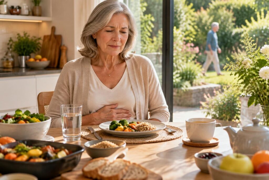 après 50 ans, découvrez les causes fréquentes d’une digestion difficile et des solutions adaptées pour retrouver un meilleur confort digestif.