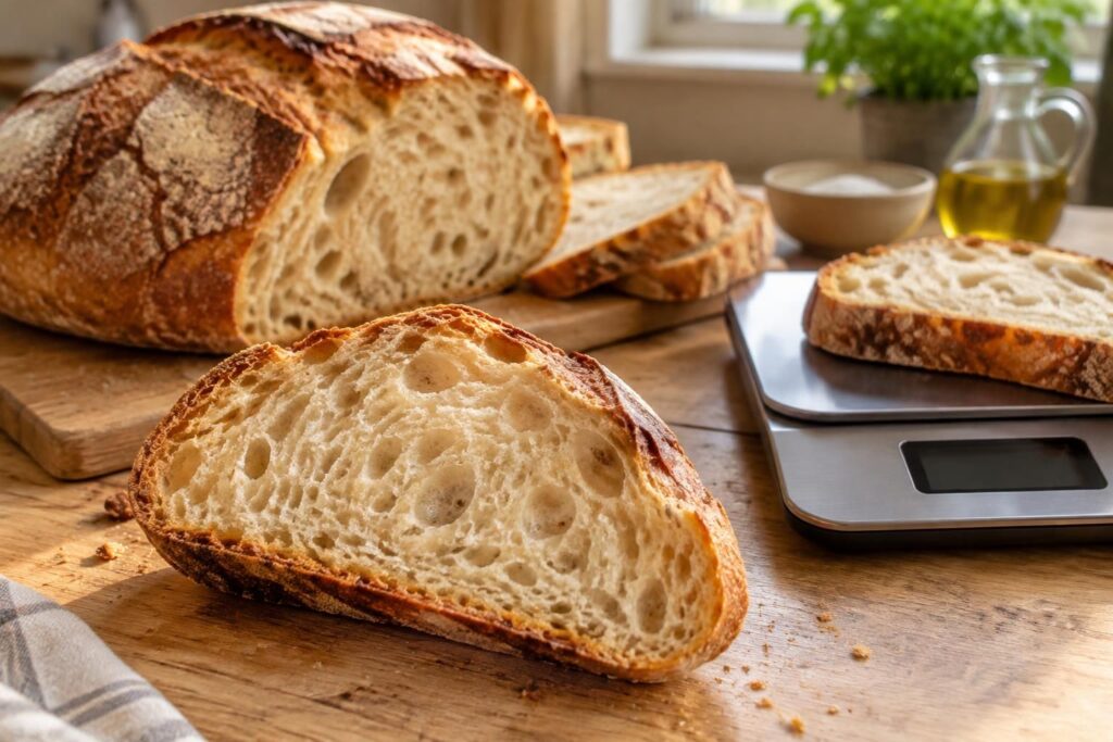 découvrez combien de calories contient le pain, selon le type et la portion : une tranche ou 100 grammes.