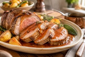 découvrez des recettes simples et gourmandes de sauce au fond de veau pour accompagner parfaitement votre rôti de veau.