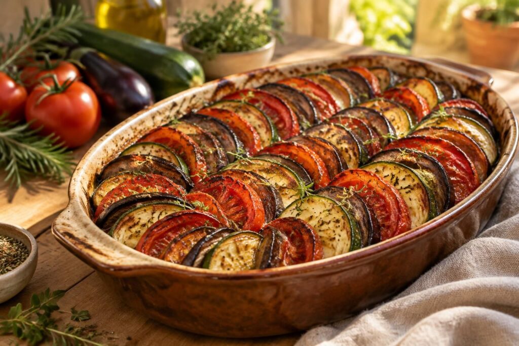 découvrez le tian de légumes provençal : recette traditionnelle, conseils de cuisson et variantes savoureuses pour un plat ensoleillé et facile à préparer.